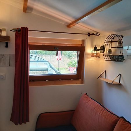 Chalet Charmant Avec Piscine Mercuer Экстерьер фото
